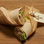Tuna tortilla wraps - packed with tuna and vegetables