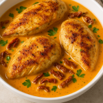 Chicken in Sun-Dried Tomato Cream Sauce