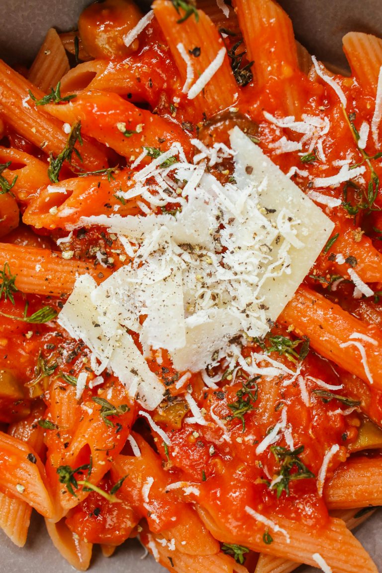 “Penne marinara recipe – classic Italian pasta”